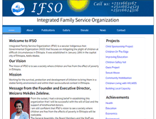 Tablet Screenshot of ifsoethiopia.com